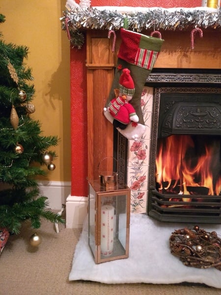 Settle a disagreement: AIBU to leave this advent candle burning throughout December including when everyone is out or in bed?