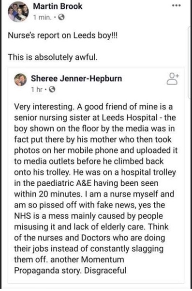 Boris Johnson refuses to look at photo of child on hospital floor