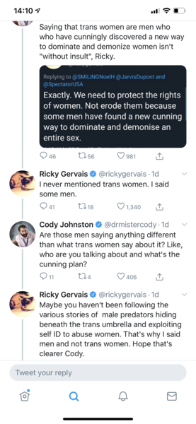 Andrew Doyle And Gervais