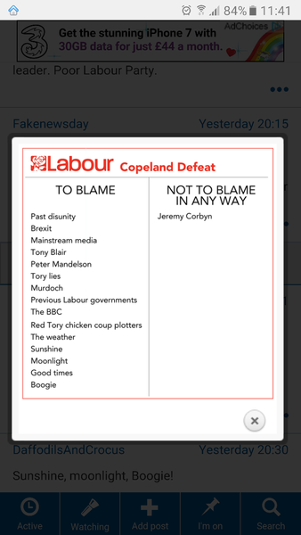 To think it’s utterly disgraceful that Corbyn hasn’t resigned