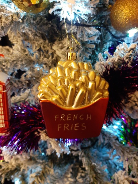 Who is BU about Christmas Tree decorations?