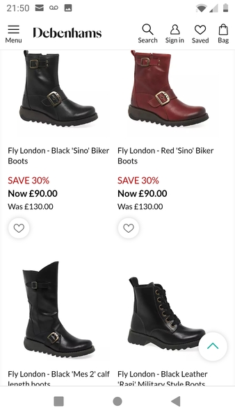 Black or brown leather biker boots