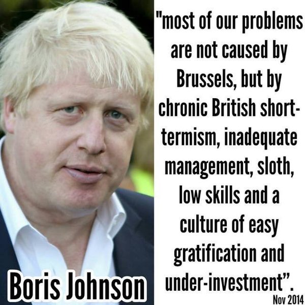Fuck you Boris Johnson