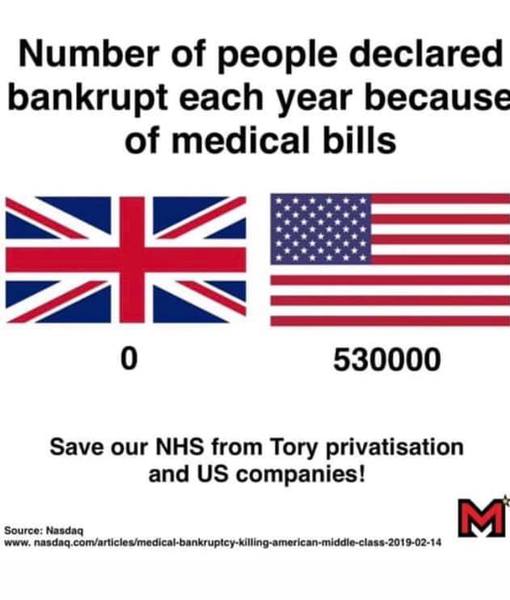 AIBU to tell you all that the NHS is not up for sale and that Corbyn is lying?