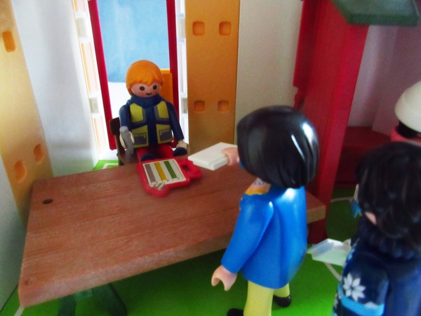 It's election day for the Playmobil people in our house. Cast your votes here.