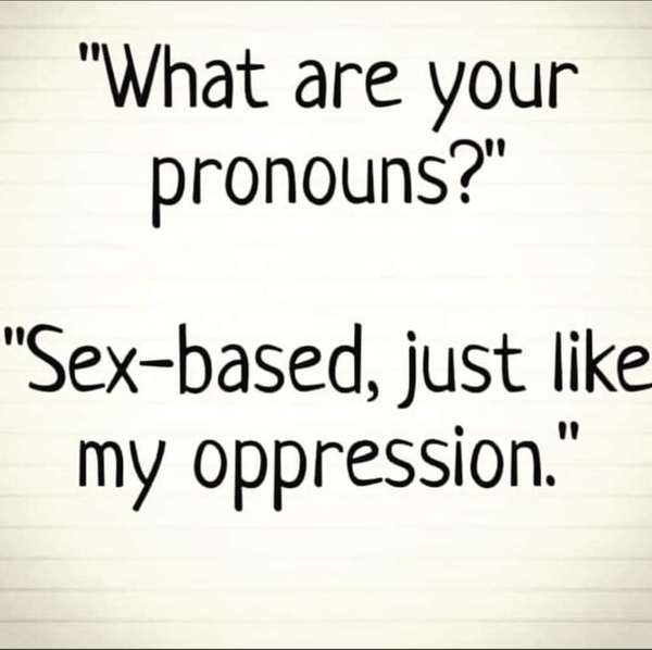Use of preferred pronouns in work signature