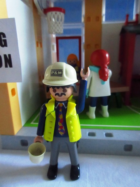 It's election day for the Playmobil people in our house. Cast your votes here.