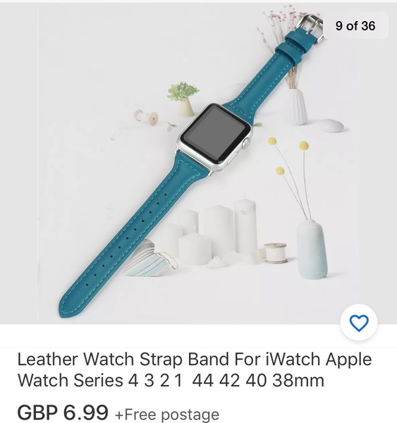 Apple Watch straps?