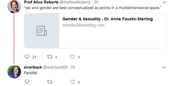Prof Alice Roberts attacks Dr Emma Hilton on Twitter