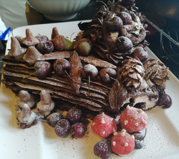 To ask if you bought a Marks Yule Log this year, was it drier than the Gobi Desert?