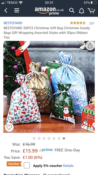 Wrapping bags instead of paper?