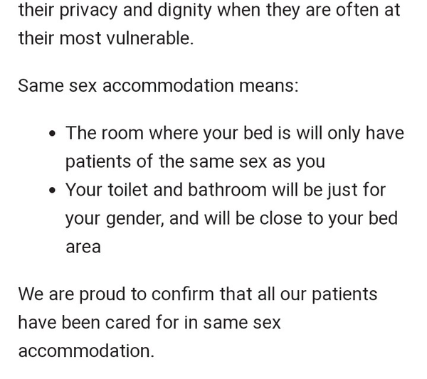 Liverpool Women's hospital no longer has female toilets