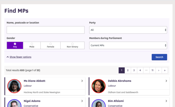 Parliament won't use the word SEX