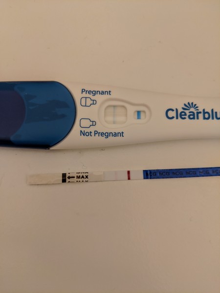 9dpo faint positive. Third time in three months. Another chemical pregnancy?