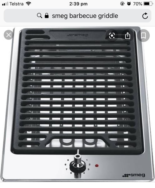 Smeg barbecue griddle - anyone used one?
