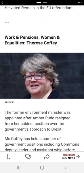 New Women and Equalities Minister?
