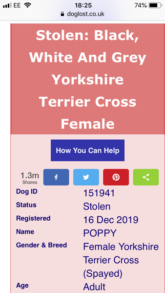 Can you help get Poppy home?