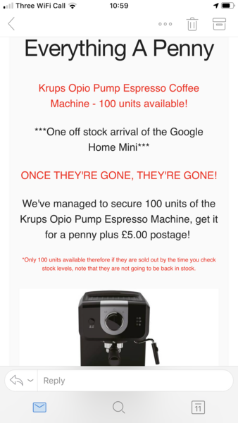 Everything a penny?
