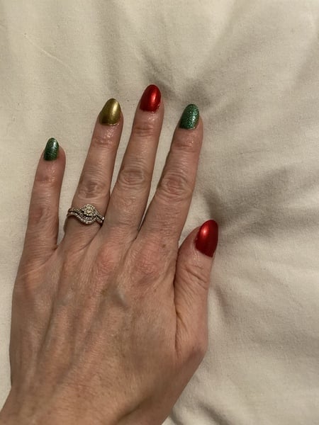 Our Christmas nails (Pictures)