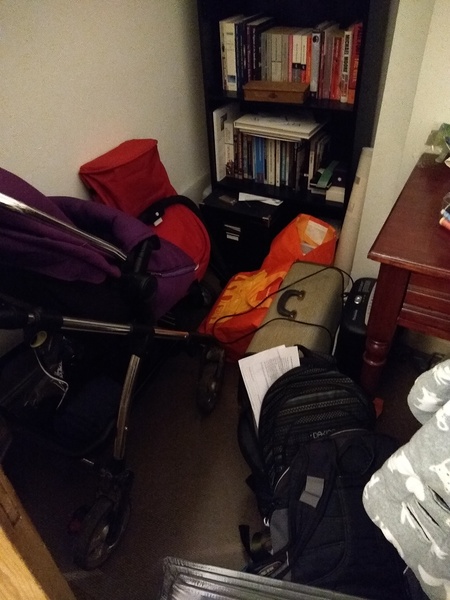 To want to declutter the whole house (including loft and garage)