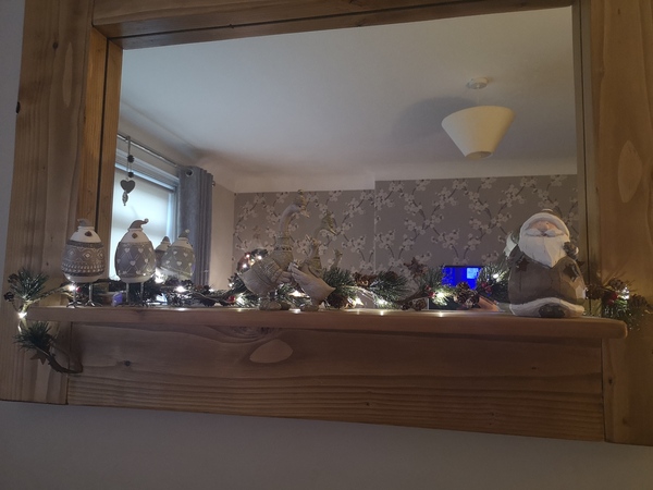 To ask to see your Christmas decorations?