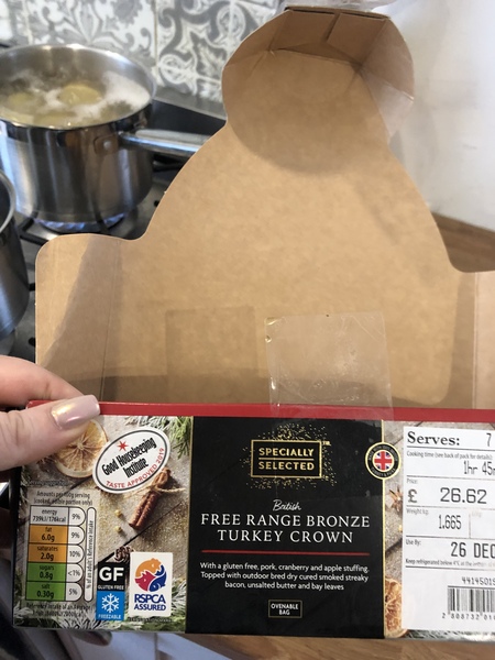 This turkey is off isn’t it?