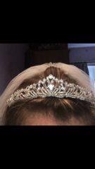 Which tiara do you prefer for my wedding, and why?