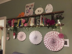 To ask to see your Christmas decorations?