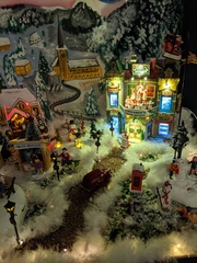 To ask to see your Christmas decorations?