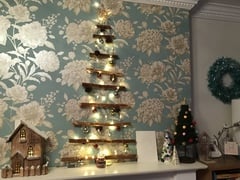 To ask to see your Christmas decorations?