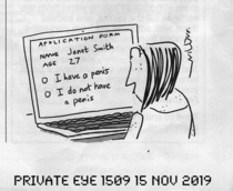 Private Eye on changing rooms