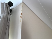 Rusty mark on wall.  How to cover once and for all?