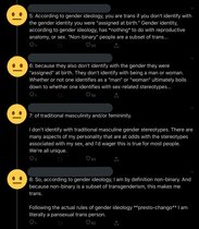 How can you be non binary if there are more than two genders?