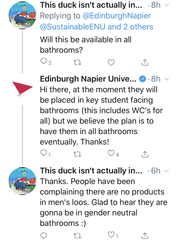 Share your experiences of gender neutral toilets