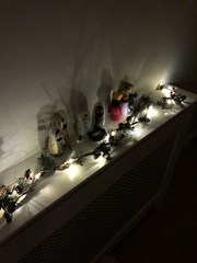 To ask to see your Christmas decorations?
