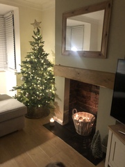 To ask to see your Christmas decorations?