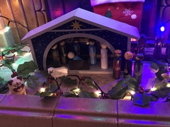To ask to see your Christmas decorations?