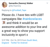 Rainbow Laces activist says JK Rowling is a cunt