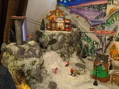 To ask to see your Christmas decorations?