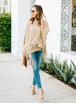 Are ponchos classy or frumpy?