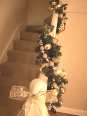 To ask to see your Christmas decorations?