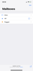 How do I set up email on iPhone XR?