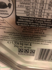 To be annoyed at Quality Street for sneakily replacing the Toffee Deluxe?