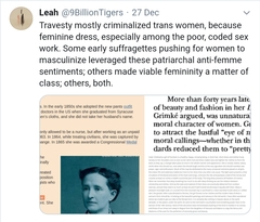 Women's Suffrage - we could have identified into it after all