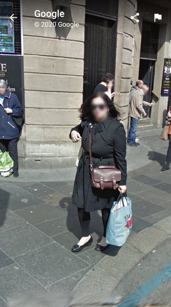 Just spotted myself on Streetview