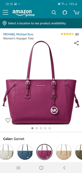 To take my handbag to bed?