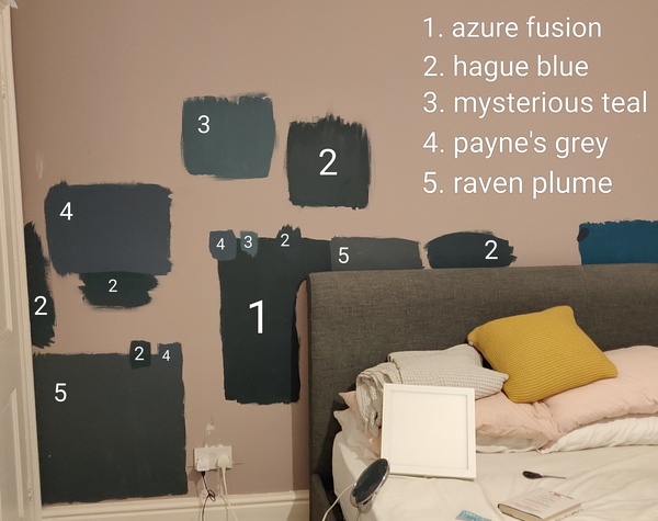 Show me your navy/deep blue/teal rooms