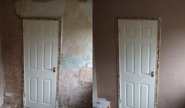 To think I can do the plastering myself?