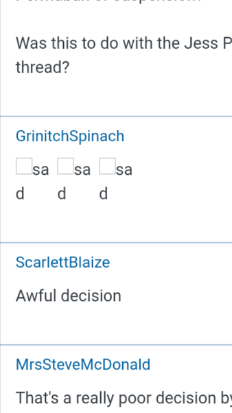 Are the emojis broken?