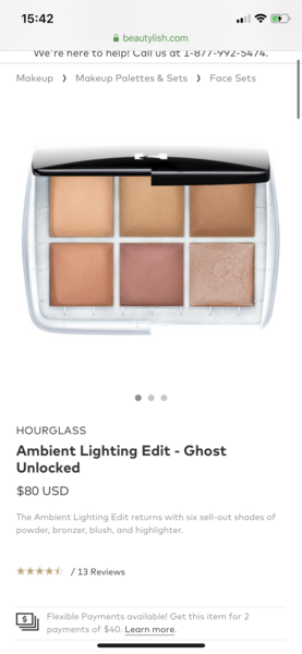 Most money you've ever spent on one make-up item?